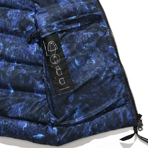 Canada Goose Arctic Program Blue Camo Packable Down Jacket