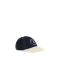Balmain Blue Cotton Baseball Cap