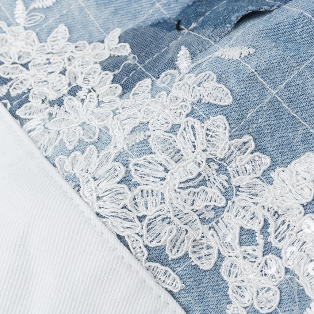 BLUE MERGED RUGBY BUTTON-DOWN SHIRT