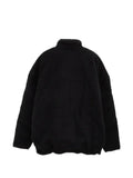 Willy Chavarria Willy logo-patch reversible fleece sport jacket