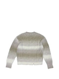 Htc Los Angeles cable-knit distressed sweater
